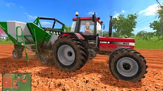 Tractor and Sugar | Sowing and Mowing Sugar Cane | Gameplay with Tractors and Harvesters