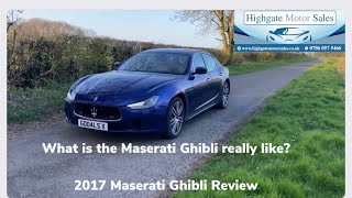 What is the Maserati Ghibli really like? (2017 Ghibli Review)