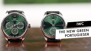 REVIEW: The New Green IWC Portugieser Automatic 40 and Perpetual Calendar 42