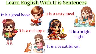 Learn English With 'It is' Sentences | Daily Use English Sentences | English Speaking Practice