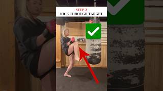 How To KICK HARDER in a FIGHT 💥 #Shorts #MartialArts #Explore