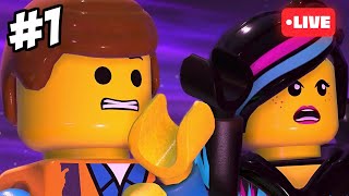 🔴 (LIVE) THE LEGO MOVIE 2: VIDEOGAME - PARTES 1, 2, E 3! #01