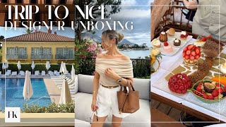 DESIGNER UNBOXING, 24 HOURS IN NICE & SHOPPING IN LONDON | Freya Killin