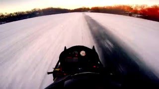 XCR 800 top speed with drag setup