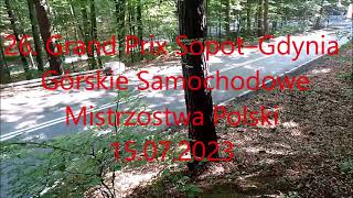 2. 26 Grand Prix Sopot–Gdynia Górskie Samochodowe Mistrzostwa Polski 15.07.2023