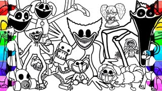 Poppy Playtime Chapter 3 New Coloring Pages / How to Color All New Characters, Bosses and Monsters