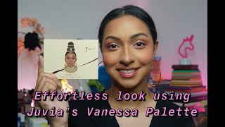 Effortless Look using Juvia's X Vanessa Palette  | Nalanie