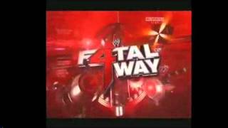 WWE Fatal 4-Way Theme Song (Showstopper) by Toby Mac (Guillermo Heredia)