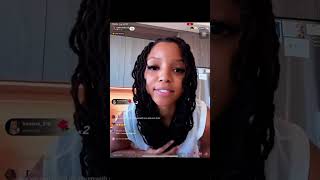 Chloe Bailey Tik Tok Live | June 25, 2024