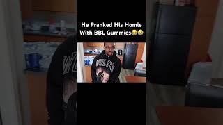 Bro Was So Disappointed🤣 #shorts  ￼#prank #funny #trending #viral #bblgummy #bbl #thehollywoodboyz