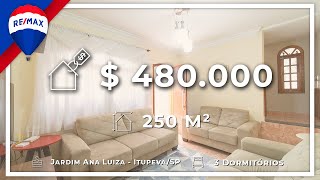 Casa à venda, 250 m² por R$ 480.000,00 - Jardim Ana Luiza - Itupeva/SP