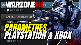 Meilleurs paramètres PS5/XBOX pour WARZONE