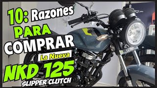 🟢 10 Razones Para Comprar La Nueva AKT Nkd 125 slipper clutch Embrague antirebote