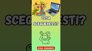 🐻Animali o PC💻? Cosa sceglieresti? #quiz #quizapp #quizgame #giochi #sfida #animali #pc #shorts