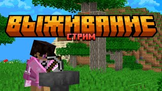 СТРИМ! Играем в выживание minecraft С ПОДПИСЧИКАМИ!