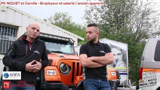 INTERVIEW MR NIQUET & CAMILLE