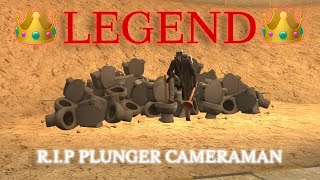 R.I.P Plunger Cameraman - The LEGEND 👑| Skibidi Toilet Tribute