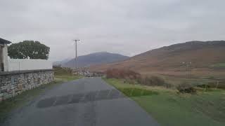 Drive along Achill Island through the village of Ashleam Nov 1, 2024