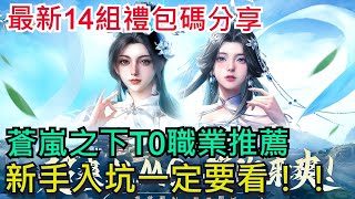 《蒼嵐之下》T0職業推薦、最新14組禮包碼分享｜新手開局必看攻略 #蒼嵐之下 #蒼嵐之下禮包碼