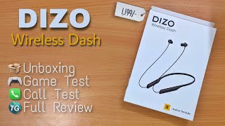 DIZO Wireless Dash | Best Budget Neckband Unboxing & Full review 🔥