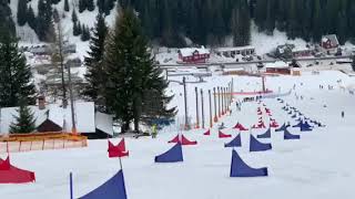 MČR Snowboard paralelní slalom Pec pod Sněžkou 2019 - finále U14w