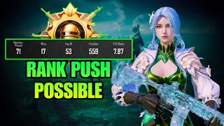 🔥SOLO RANK PUSH PLATINUM TO CONQUEROR 😤 #bgmi #shorts #solorank #rankpush #conqueror #gaming