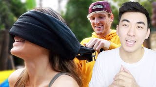 LOGAN PAUL PREPARES FOR CORONAVIRUS | SHE DIDN'T SEE THIS COMING! | REACTION