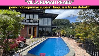 VILLA RUMAH PRABU || VIEW SUPER BAGUSS || ADA PRIVATE POOL