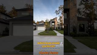 Which home would you live in? | The Highlands by Caldwell Communities - Porter, Texas #shorts #fyp