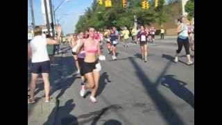 2012 Rite Aid Cleveland Marathon - WRRA Pep Club Dance Party.wmv