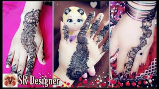 Eid Mehndi designs idea //SR Designer