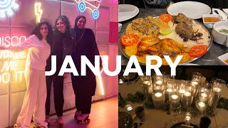 💌 January Vlog: احتفالات و جربنا اكل اهل اليمن و إثيوبيا