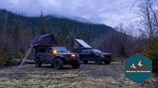 Overlanding Misty Forest | Camping Next to the River