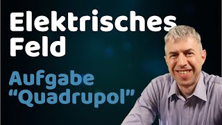 Physik-Aufgabe erklärt: Feldlinien zeichnen eines elektrischen Felds