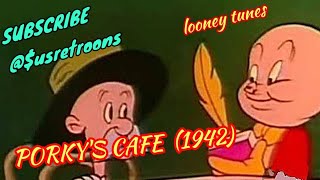 PORKY'S CAFE | PIG PORKY | LOONEY TUNES #& @cartoonflix15