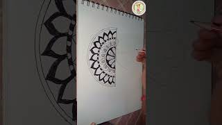 Drawing yeppadi iruku 😍😍 Mandala Art ♥️🤗 #ytshorts #shortfeeds #viral #youtubeshorts @DhivyasDiary