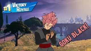 GOKU BLACK Trio Win Gameplay! (18 Eliminations!) | Fortnite Battle Royale: Chapter 5 No Builds