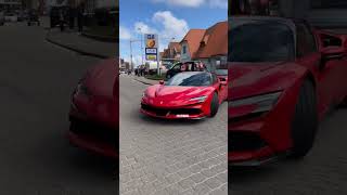 Ferrari SF90 Stradale in red #shorts