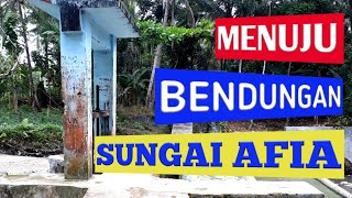 MENUJU BENDUNGAN SUNGAI AFIA, PERAIRAN SAWAH PETANI || GUNUNGSITOLI UTARA - SPOT MANCING