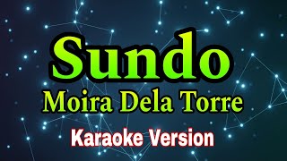 Sundo - Moira Dela Torre/karaoke version #mix #karaokemusic