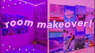 ULTIMATE ROOM MAKEOVER AND TRANSFORMATION: pinterest inspired room transformation, tiktok bedroom