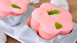 Thai Dessert  - Steamed Egg Cake (Kanom Sa Lee Thai)