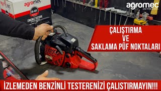 İzlemeden Benzinli Motorlu Testerenizi Çalıştırmayın