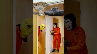 Funny video try not to laugh money heist monster Alien bhoot wala  anaconda snake #shorts #vfx