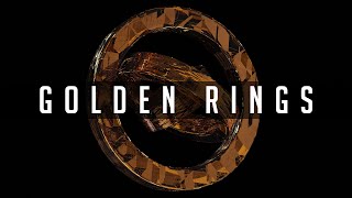 Golden Rings [Short Abstract Blender Animation]