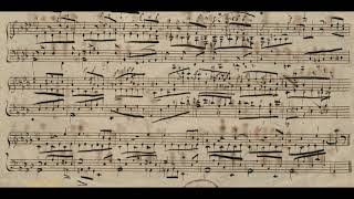 Clara Wieck - Etude in A♭WoO 4 (autograph manuscript)