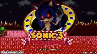 Sonic 3.EXE Edition (Sonic 3 Hack) | Walkthrough