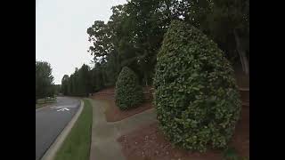 Charlotte, NC  - Flashback Fun -  2012  - GoPro riding a homemade chain saw motor scooter lol