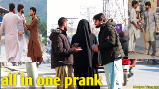 All In One Best Prank  / Madyan Vines kpk / funny reaction 😄🤣🤣