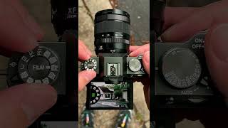 all the film simulations on the new X-T50 dial